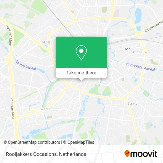 Rooijakkers Occasions map