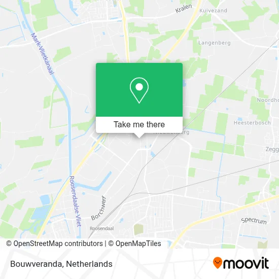 Bouwveranda map