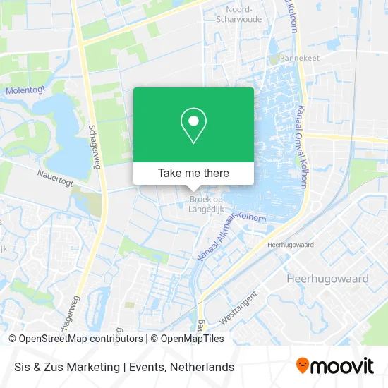 Sis & Zus Marketing | Events map