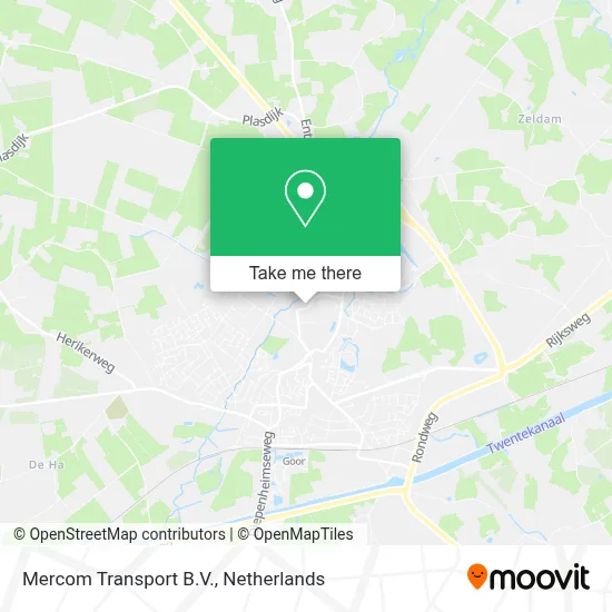 Mercom Transport B.V. Karte