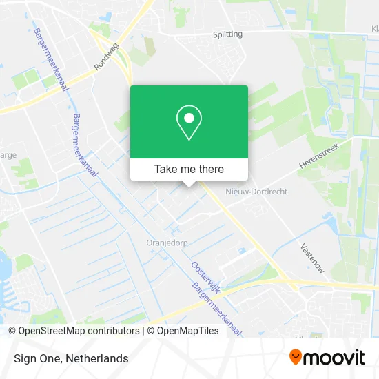 Sign One map