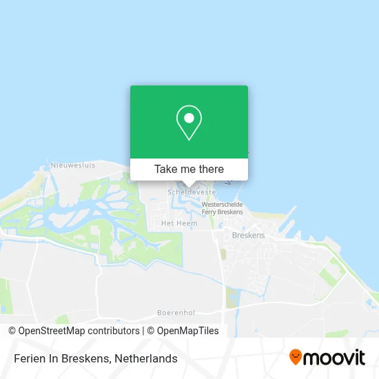 Ferien In Breskens map
