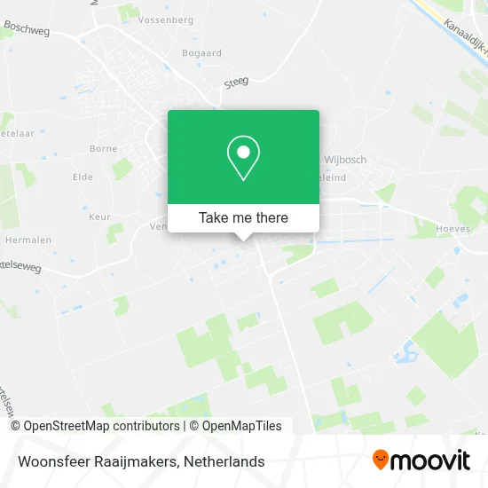Woonsfeer Raaijmakers map