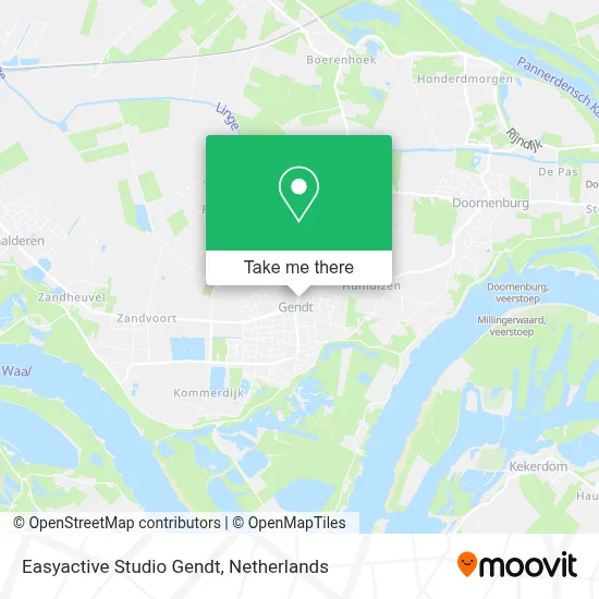 Easyactive Studio Gendt map
