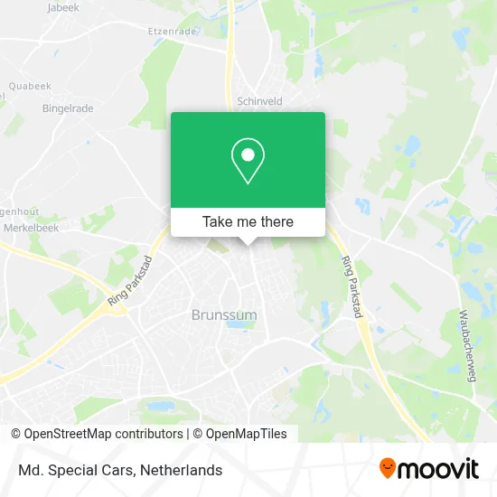 Md. Special Cars map