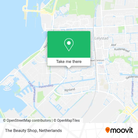 The Beauty Shop map