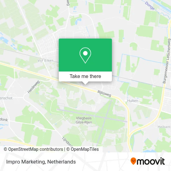 Impro Marketing map