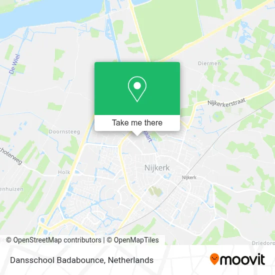 Dansschool Badabounce map