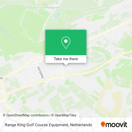 Range King Golf Course Equipment map