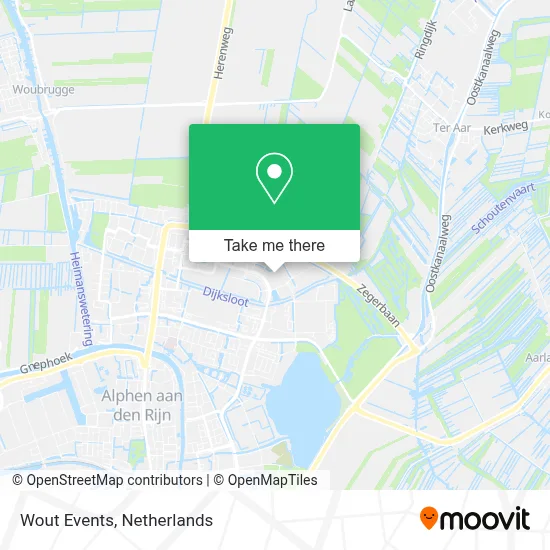 Wout Events map