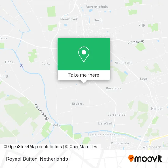 Royaal Buiten map