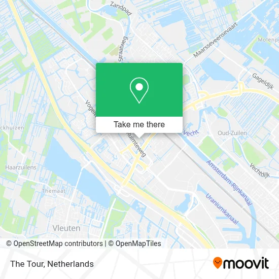 The Tour map