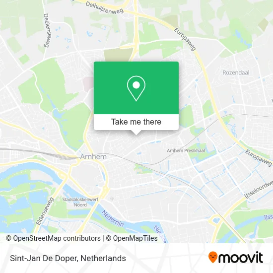 Sint-Jan De Doper map