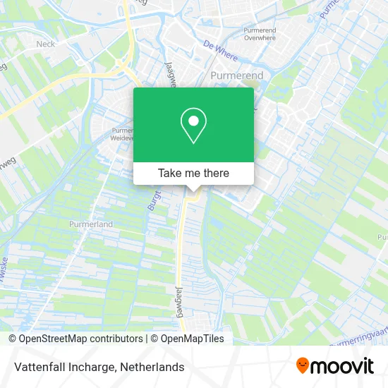 Vattenfall Incharge map