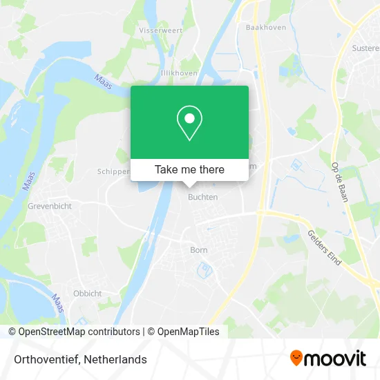 Orthoventief map