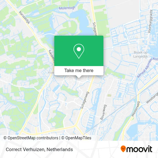 Correct Verhuizen map