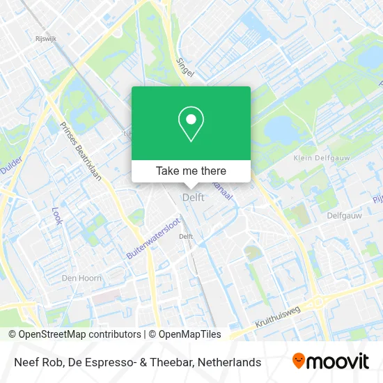 Neef Rob, De Espresso- & Theebar map