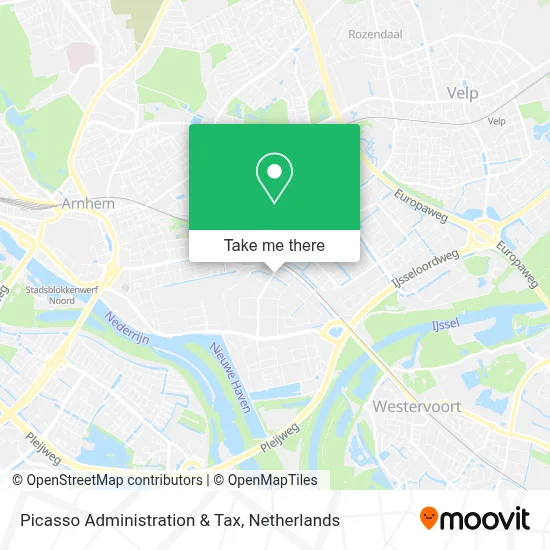 Picasso Administration & Tax map