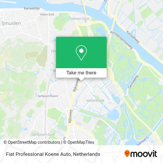 Fiat Professional Koene Auto map
