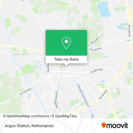 Argos Station map