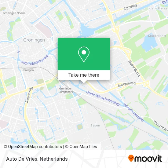 Auto De Vries map