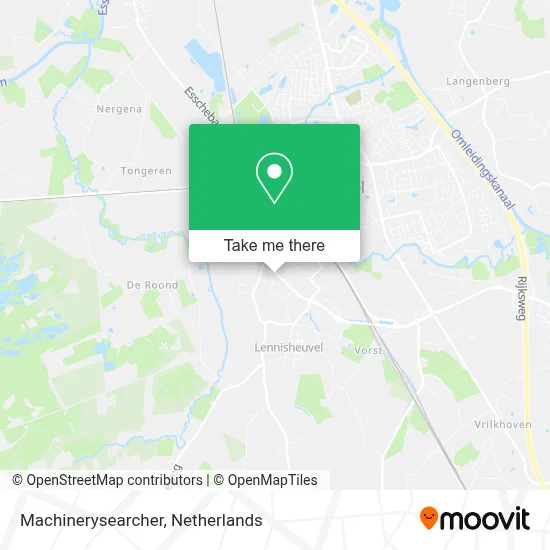 Machinerysearcher map