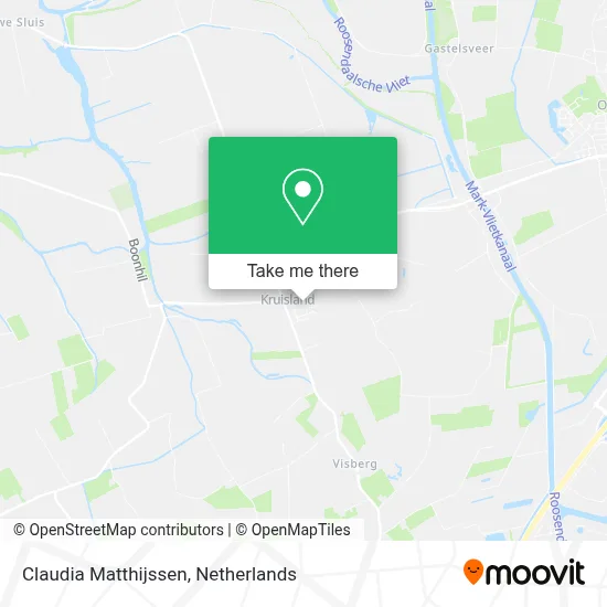 Claudia Matthijssen map