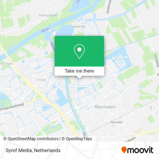 Symf Media map