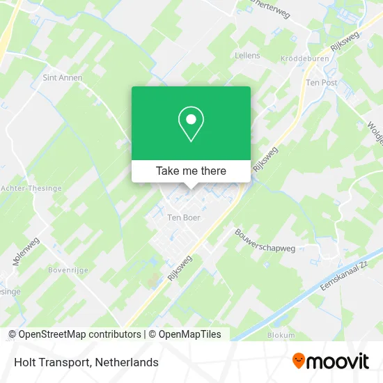 Holt Transport map