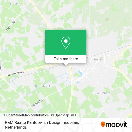 R&M Raalte Kantoor- En Designmeubilair map