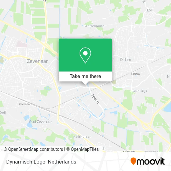 Dynamisch Logo map