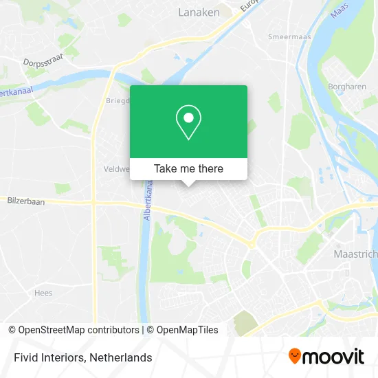 Fivid Interiors map