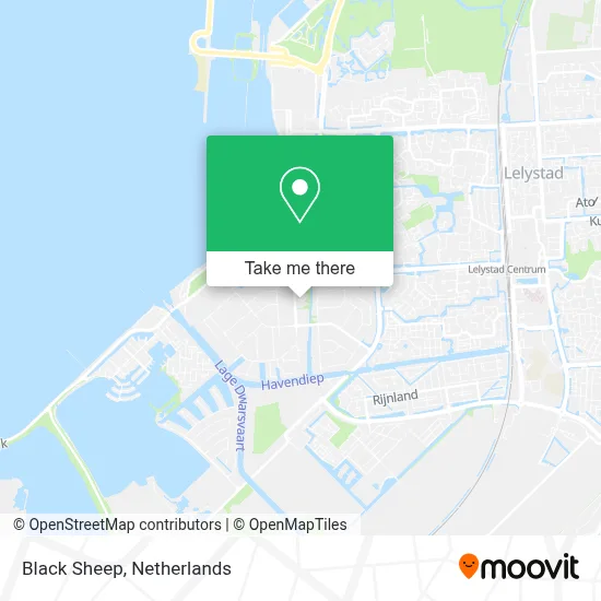 Black Sheep map