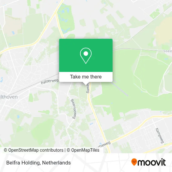 Belfra Holding map
