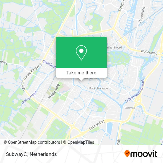 Subway® map
