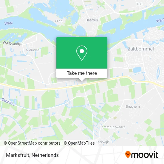 Marksfruit map