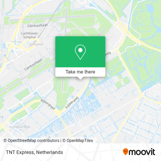 Tnt Express map