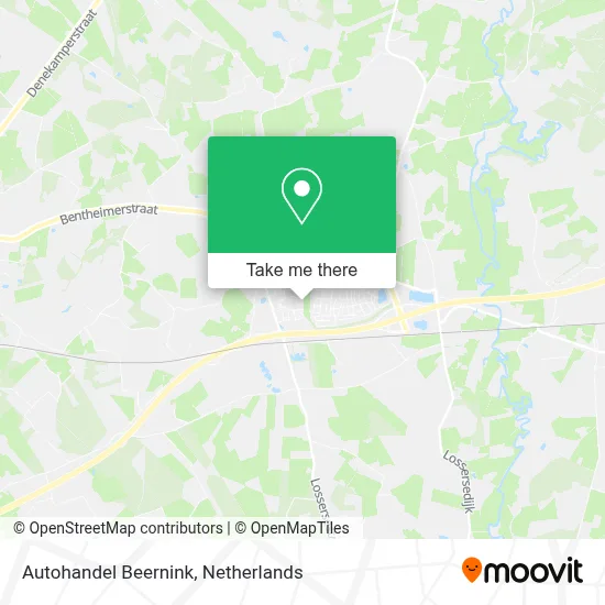 Autohandel Beernink Karte