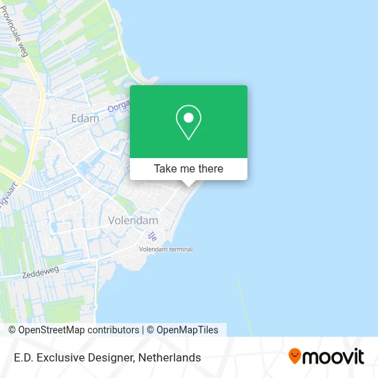 E.D. Exclusive Designer map