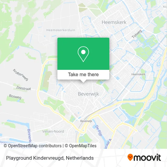 Playground Kindervreugd map