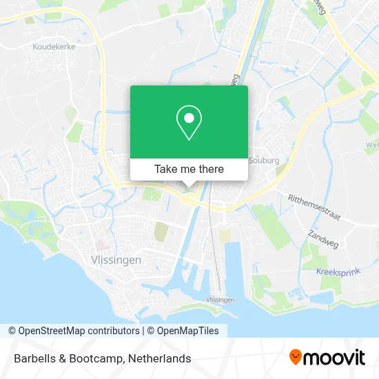 Barbells & Bootcamp map