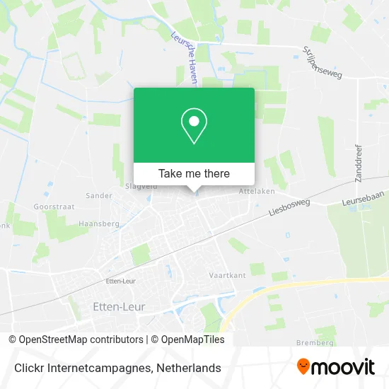 Clickr Internetcampagnes Karte