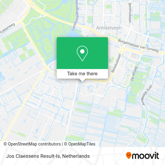 Jos Claessens Result-Is map