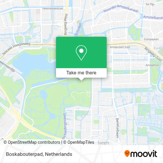 Boskabouterpad map