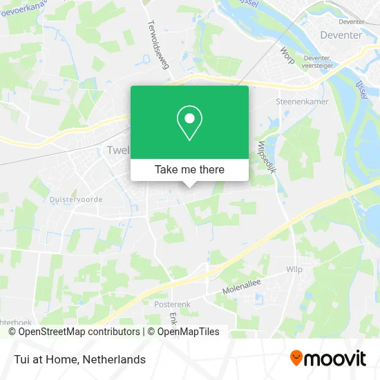 Tui at Home map