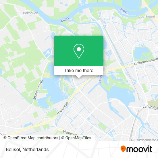 Belisol map