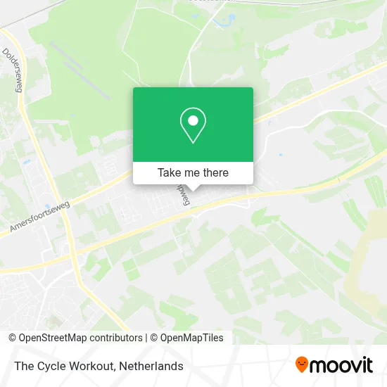 The Cycle Workout map