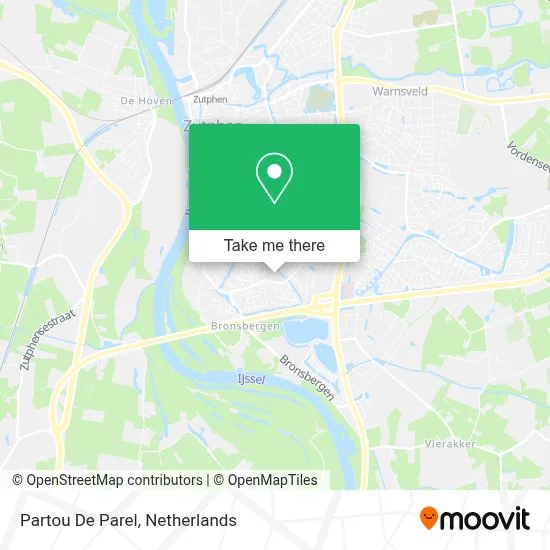 Partou De Parel map