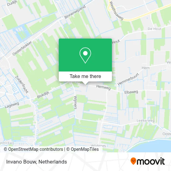 Invano Bouw map