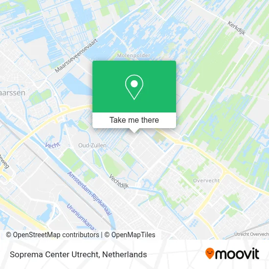 Soprema Center Utrecht map